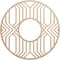Ekena Millwork Empire Wood Fretwork Pierced Ceiling Medallion, Alder, 20"OD x 7 3/8"ID x 1/4"T CMWP20X20X0250EPAL - alternate 1
